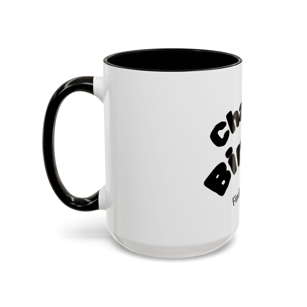 Chasing Birdies Finding Bogeys Golf Mug –  11oz/15oz Color Accent