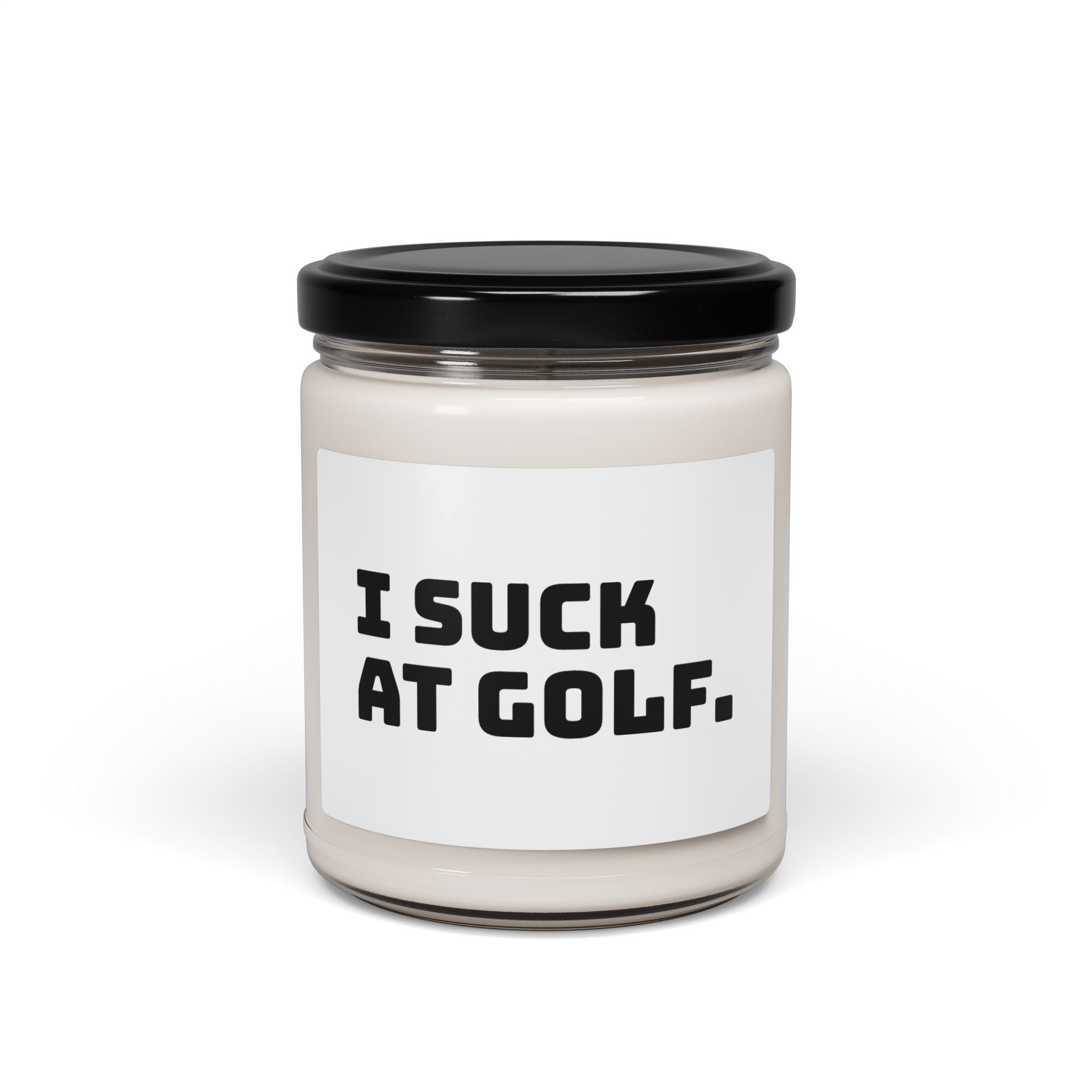 Scented Candle - I Suck at Golf -  Soy Candle, 9oz