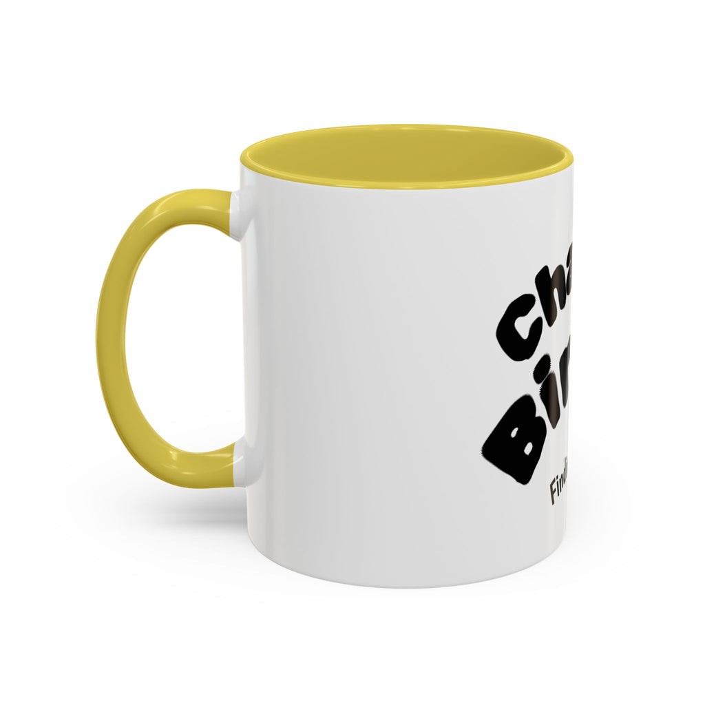 Chasing Birdies Finding Bogeys Golf Mug –  11oz/15oz Color Accent