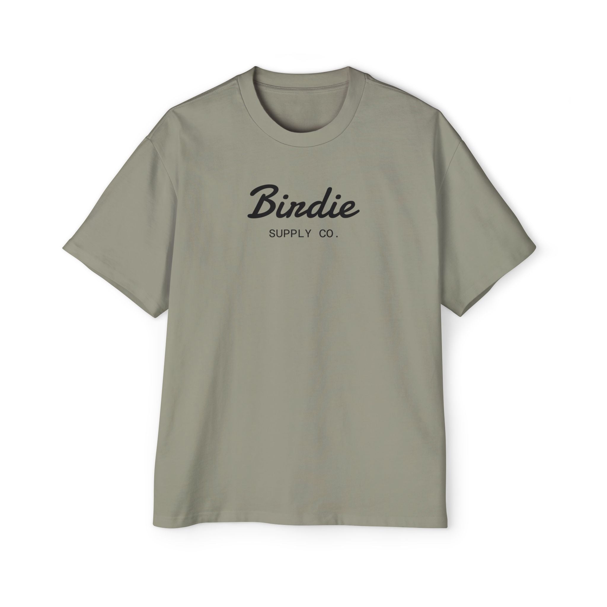 Birdie Supply Co. Oversized Men's Tee — Vintage Logo T-Shirt