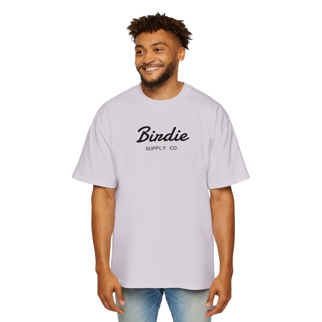 Birdie Supply Co. Oversized Men's Tee — Vintage Logo T-Shirt