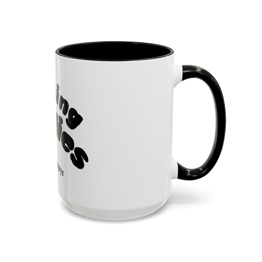 Chasing Birdies Finding Bogeys Golf Mug –  11oz/15oz Color Accent