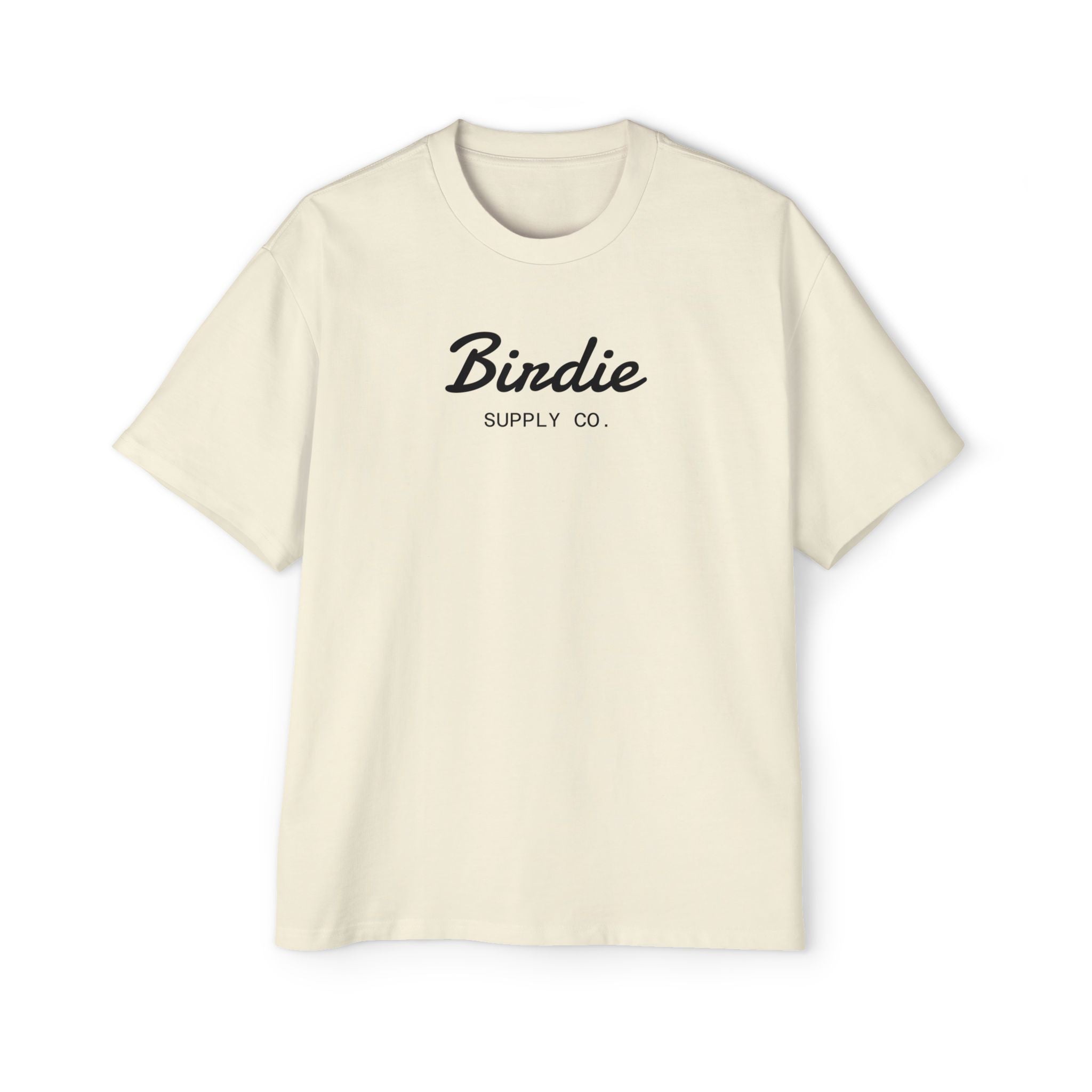 Birdie Supply Co. Oversized Men's Tee — Vintage Logo T-Shirt