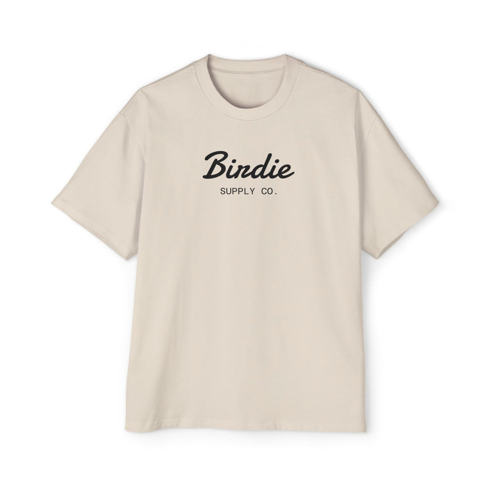 Birdie Supply Co. Oversized Men's Tee — Vintage Logo T-Shirt