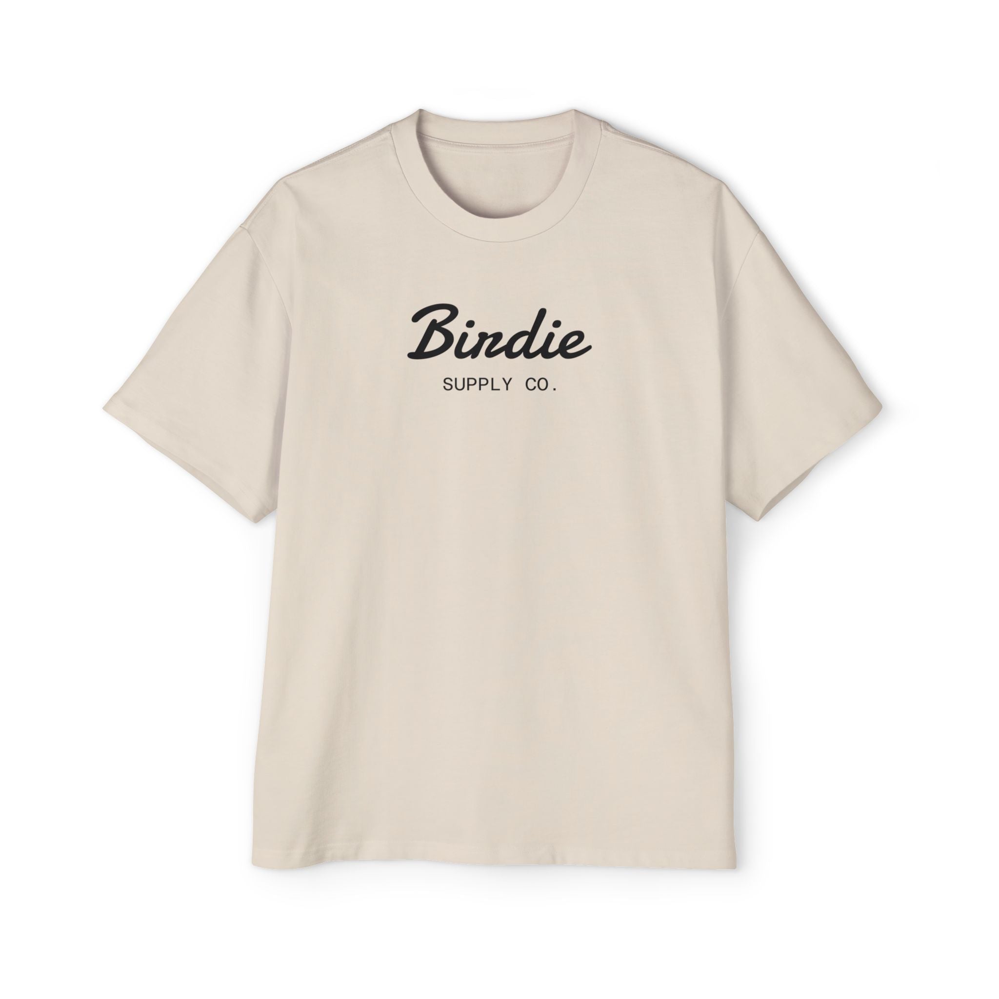Birdie Supply Co. Oversized Men's Tee — Vintage Logo T-Shirt