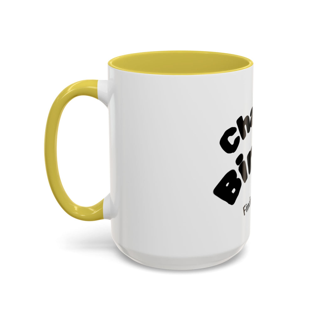 Chasing Birdies Finding Bogeys Golf Mug –  11oz/15oz Color Accent