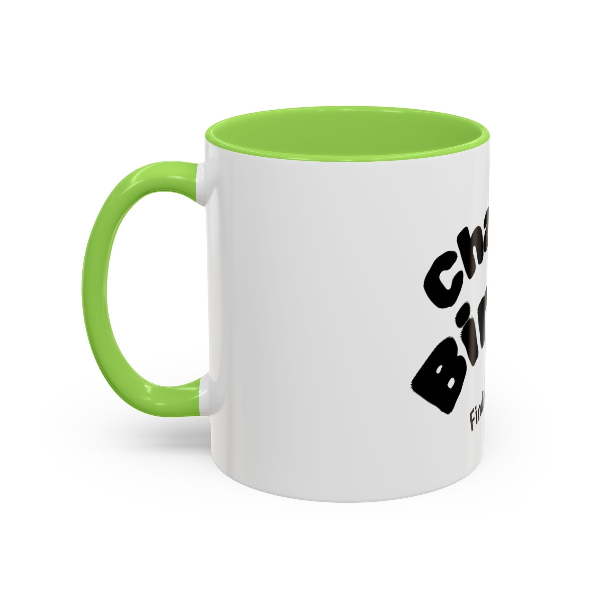Chasing Birdies Finding Bogeys Golf Mug –  11oz/15oz Color Accent