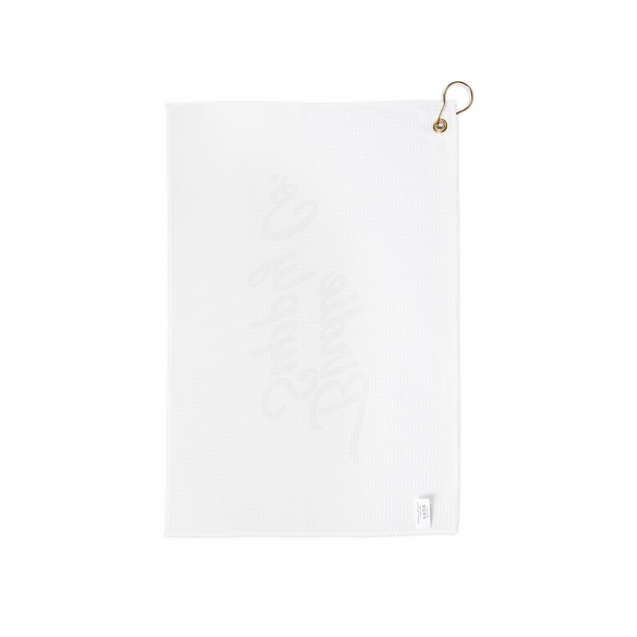 Microfiber Golf Towel with Clip – Birdie Supply Co. Script Logo