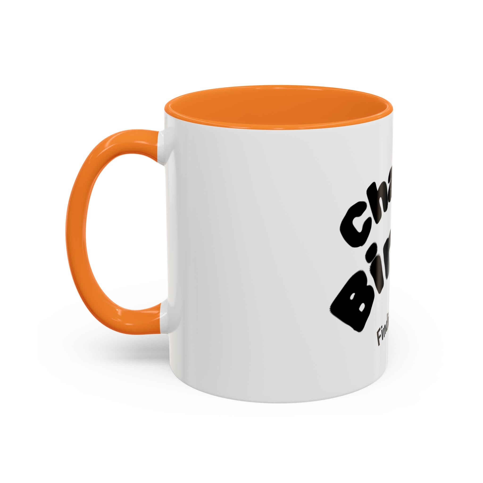 Chasing Birdies Finding Bogeys Golf Mug –  11oz/15oz Color Accent