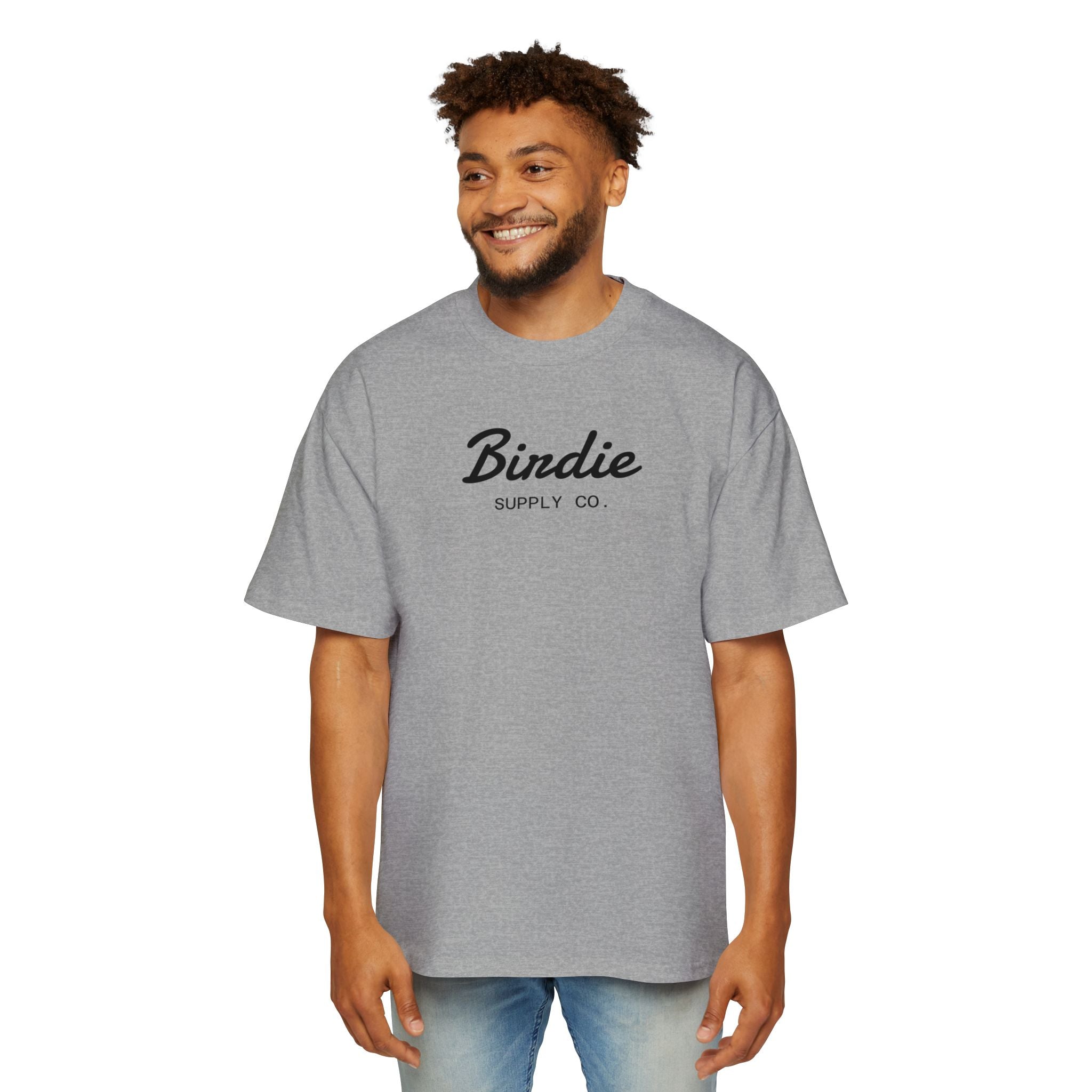 Birdie Supply Co. Oversized Men's Tee — Vintage Logo T-Shirt
