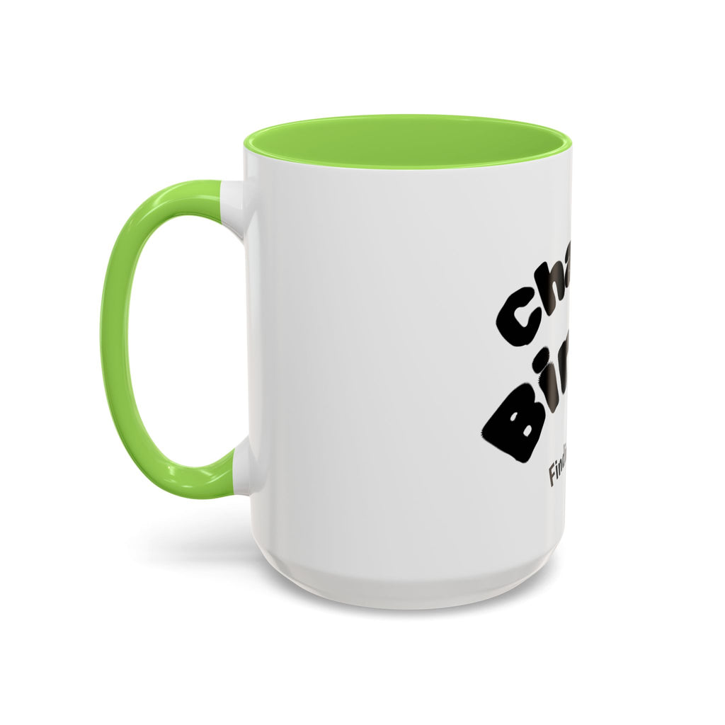 Chasing Birdies Finding Bogeys Golf Mug –  11oz/15oz Color Accent