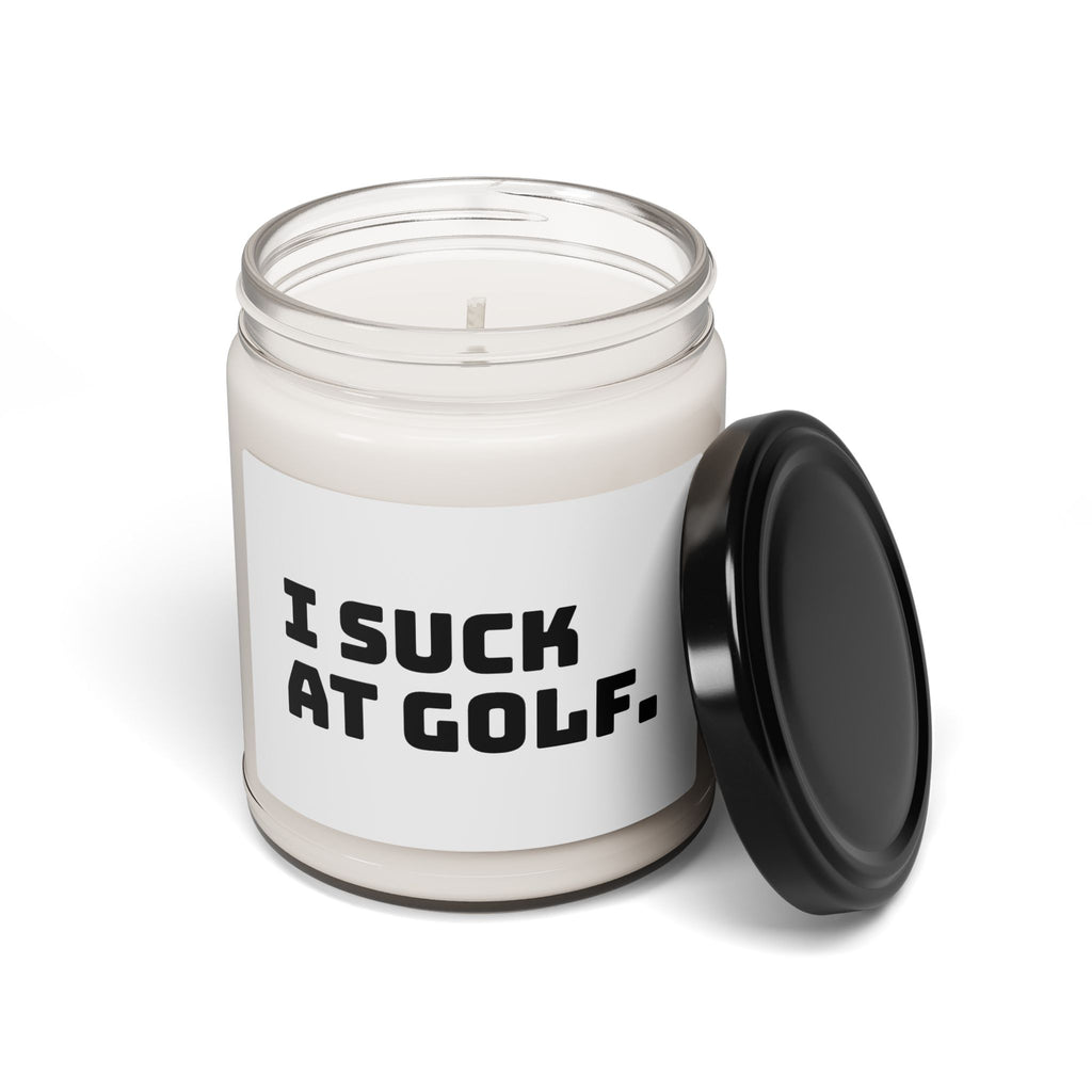 Scented Candle - I Suck at Golf -  Soy Candle, 9oz