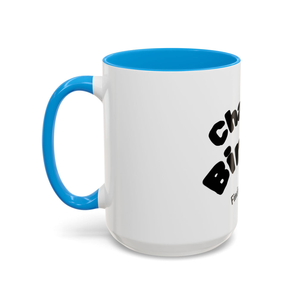 Chasing Birdies Finding Bogeys Golf Mug –  11oz/15oz Color Accent