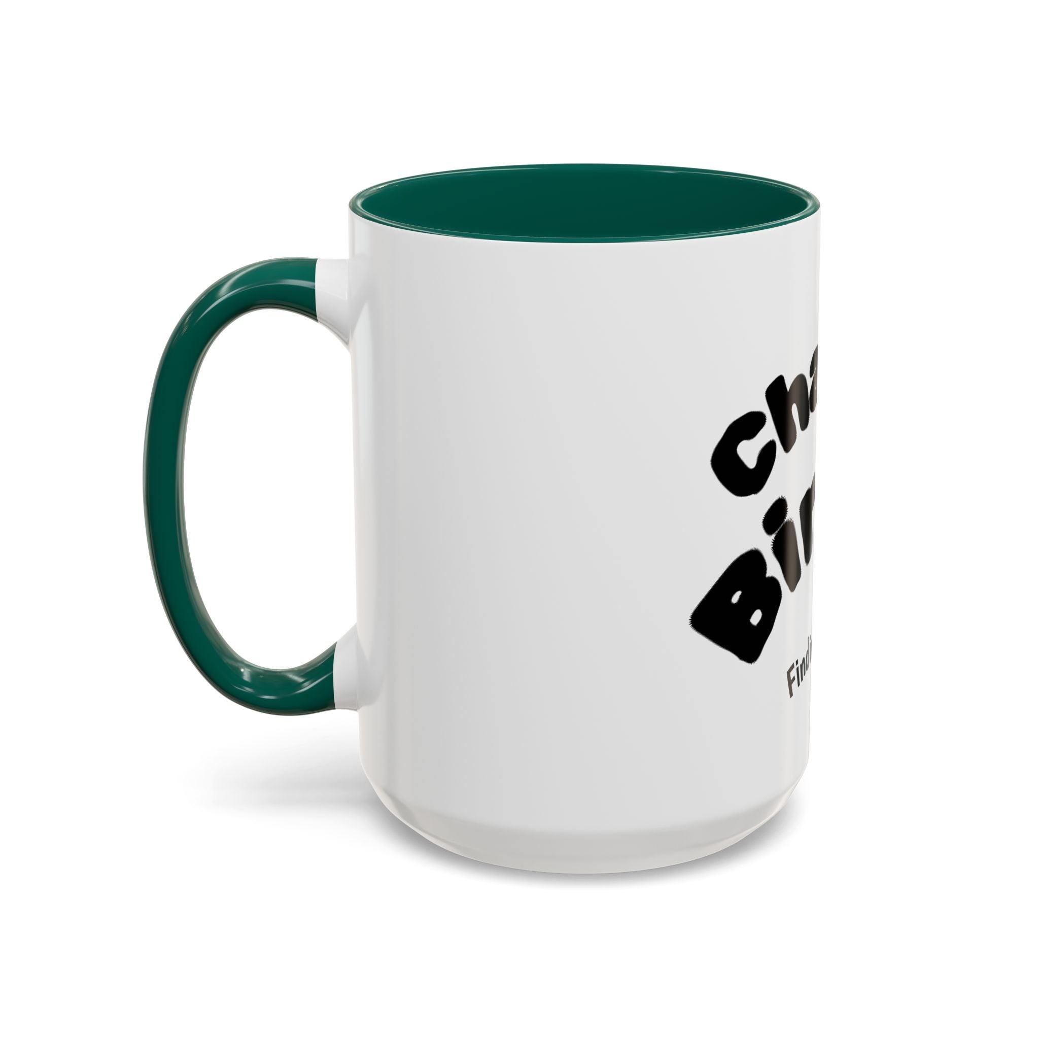 Chasing Birdies Finding Bogeys Golf Mug –  11oz/15oz Color Accent