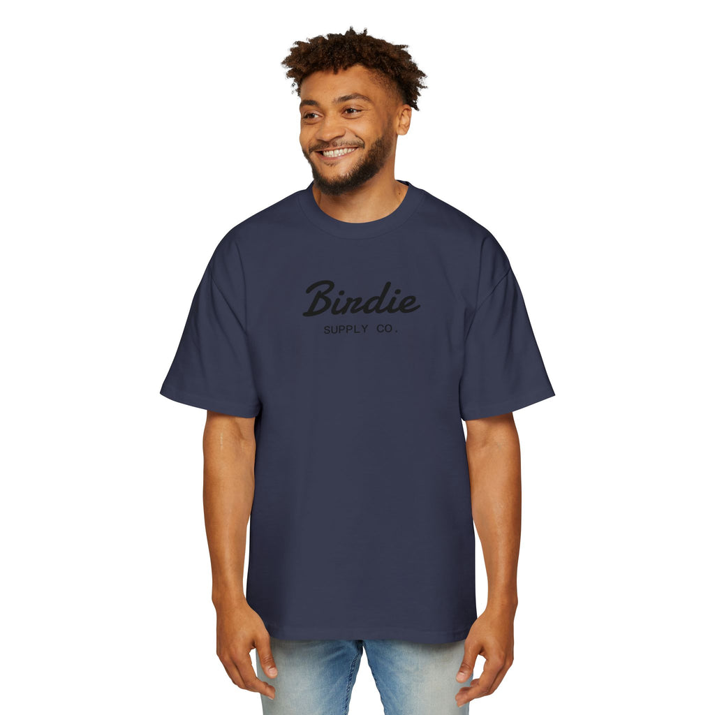 Birdie Supply Co. Oversized Men's Tee — Vintage Logo T-Shirt