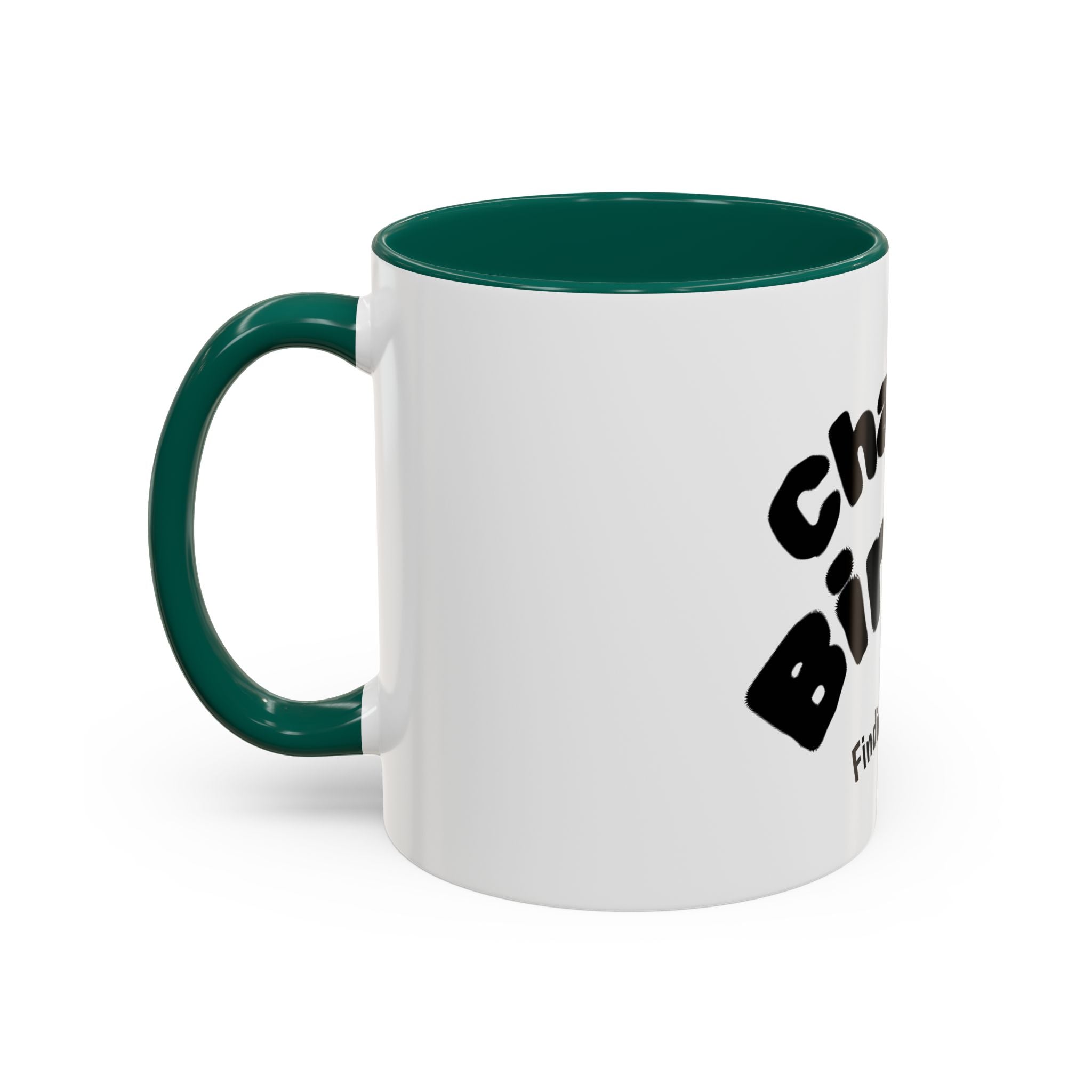 Chasing Birdies Finding Bogeys Golf Mug –  11oz/15oz Color Accent