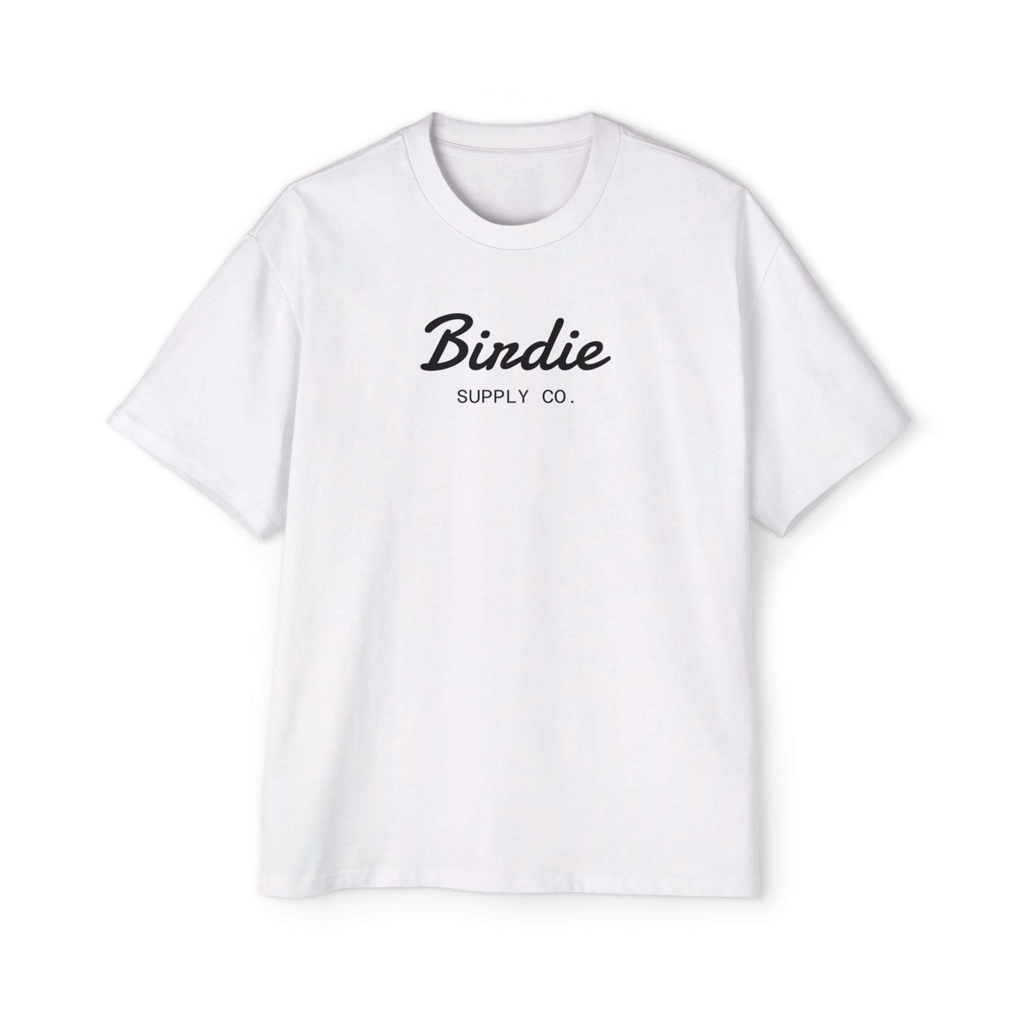 Birdie Supply Co. Oversized Men's Tee — Vintage Logo T-Shirt