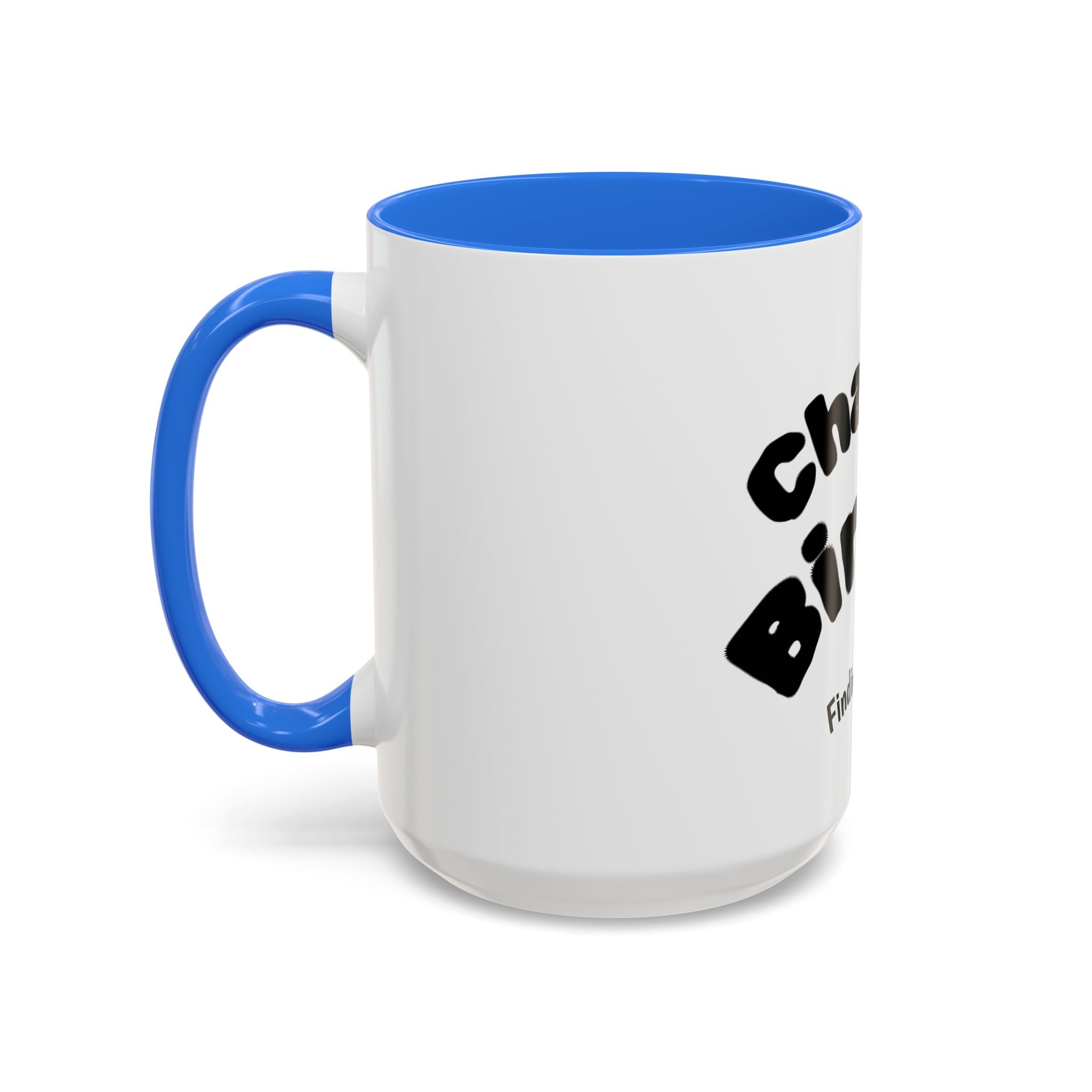 Chasing Birdies Finding Bogeys Golf Mug –  11oz/15oz Color Accent