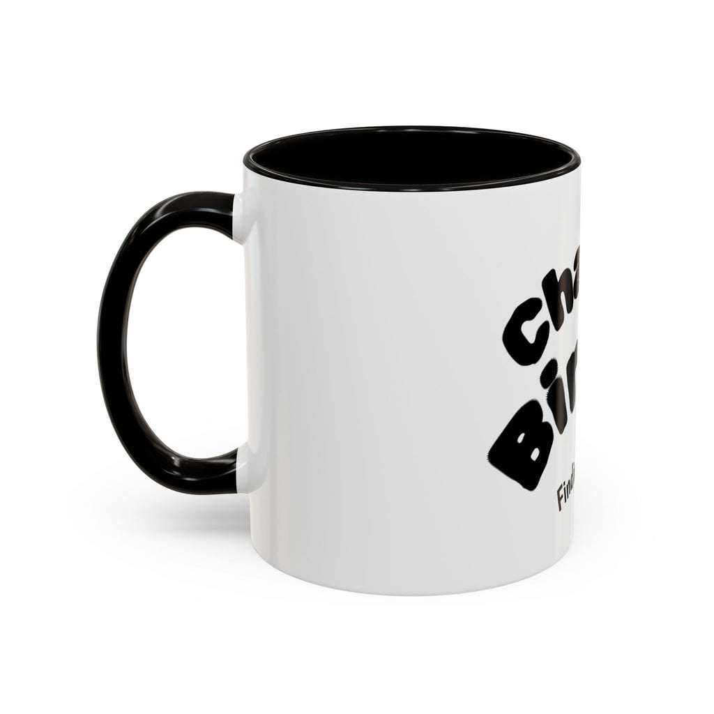 Chasing Birdies Finding Bogeys Golf Mug –  11oz/15oz Color Accent